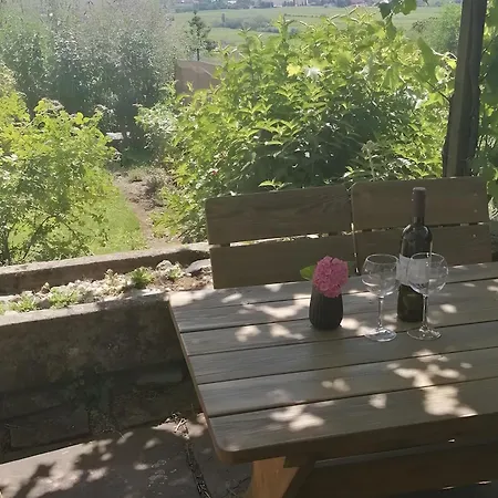 Weinstrassenblick Mit Fasssauna Casa de Férias Burrweiler